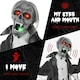 image 4 of HOMCOM Voice Activated Halloween Animatronics Skeleton, Battery Operated