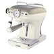 image 4 of Ariete ARPK16 Vintage Retro Dome Kettle, Toaster & Espresso Coffee Machine Set, Cream