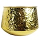 image 1 of 18cm Gold Swirl Metal Planter by Leaf