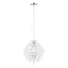 BHS Lisa 1 Light Pendant, Nickel