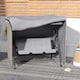 image 5 of Outsunny Garden Furniture Protector Patio Swing Chair Cover Light Grey | Grey | Light Grey
