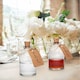 image 3 of 50ml Clear Mini Glass Bottles with Corks and Craft Labels