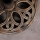 image 3 of Charles Bentley 12kg Cast Iron Round Patio Umbrella Parasol Base Stand - Bronze