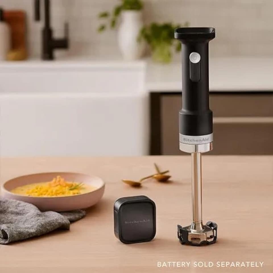 image 1 of KitchenAid Go Cordless Hand Blender Plus Accessories Without Battery