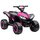 image 1 of HOMCOM 12V Electric Quad Bikes for Kids Ride On Car ATV Toy for 3-5 Years Pink