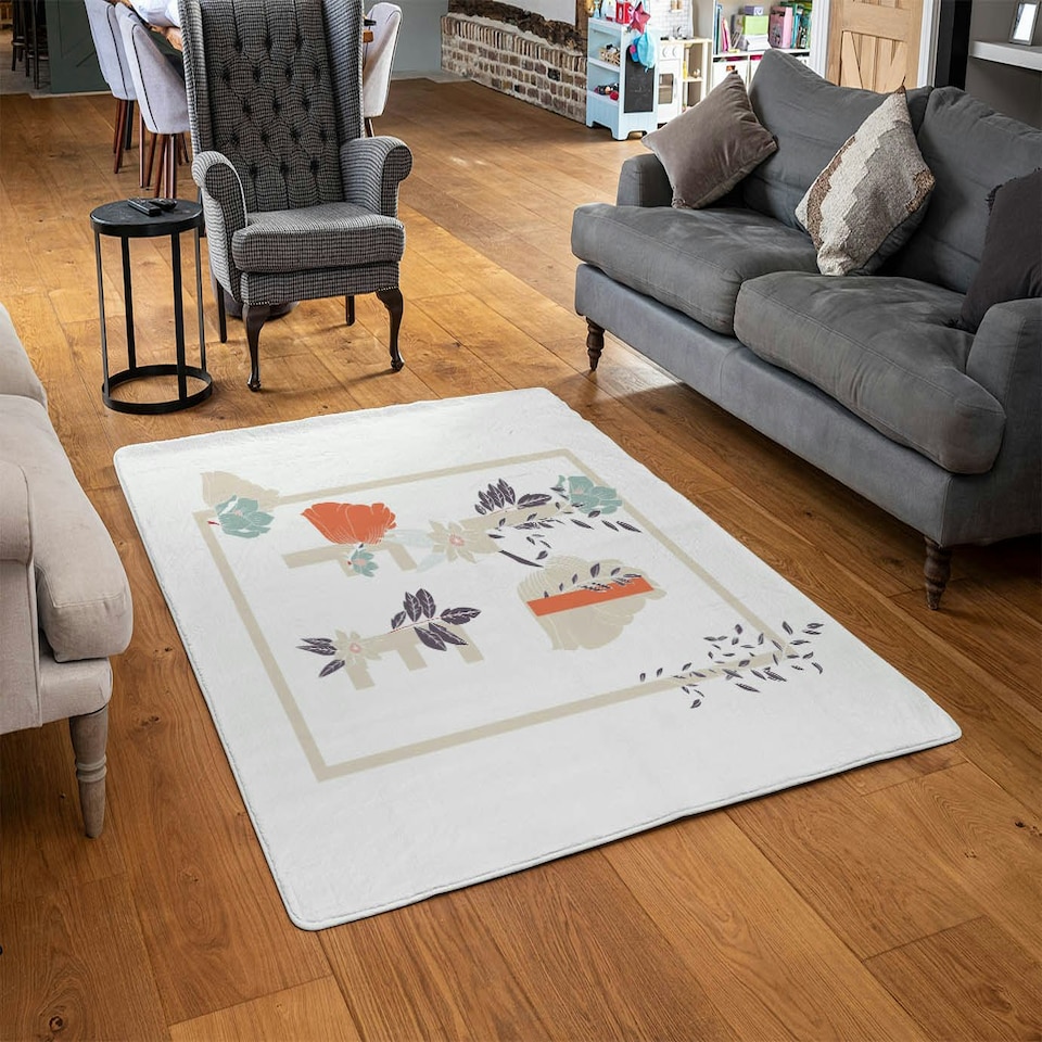 image 1 of Life & Flowers (Rug) Multi | Small: 60x110cm