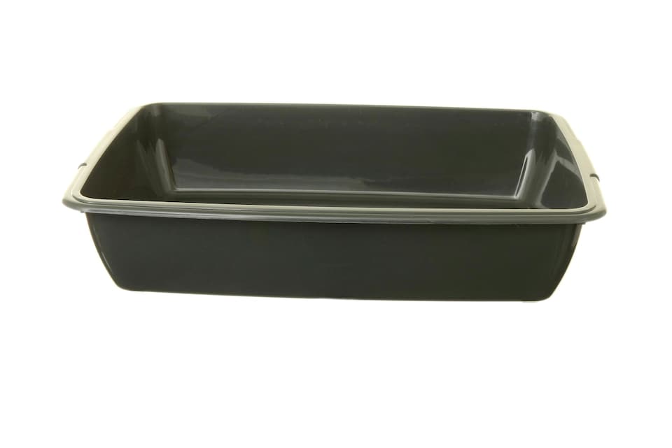 image 1 of Medium Cat Litter Tray Plastic Pet Toilet Kitten Rabbit Training Litter Box 40cm