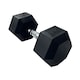 image 2 of HXGN Pro Hex Dumbbells — Pair, 22.5 kg Each, Knurled Steel Handles | Multi | 22.5kg