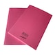 image 3 of Pack of 10 Janrax A4 Pink 80 Pages Feint and Ruled Exercise Books