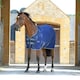 image 2 of Weatherbeeta Standard-Neck Fleece Horse Cooler Rug - Dark Blue/Grey/White - 4´