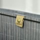 image 8 of HOMCOM 55L Bamboo Corner Laundry Hamper Bamboo Laundry Basket 38x38x57cm Grey