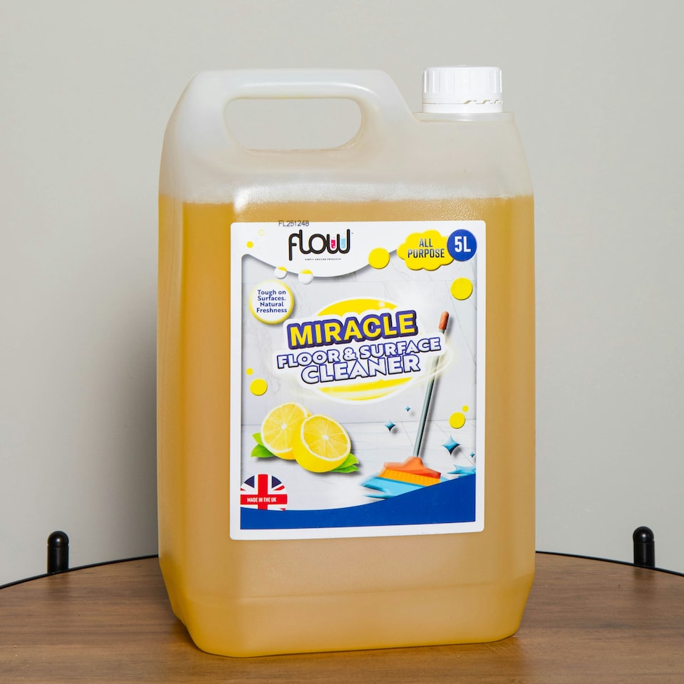 image 1 of 5 Litre Lemon Scented Multi-Purpose Floor and Surface Cleaner