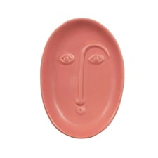 Sass & Belle Small Trinket Dish Face Matt Red