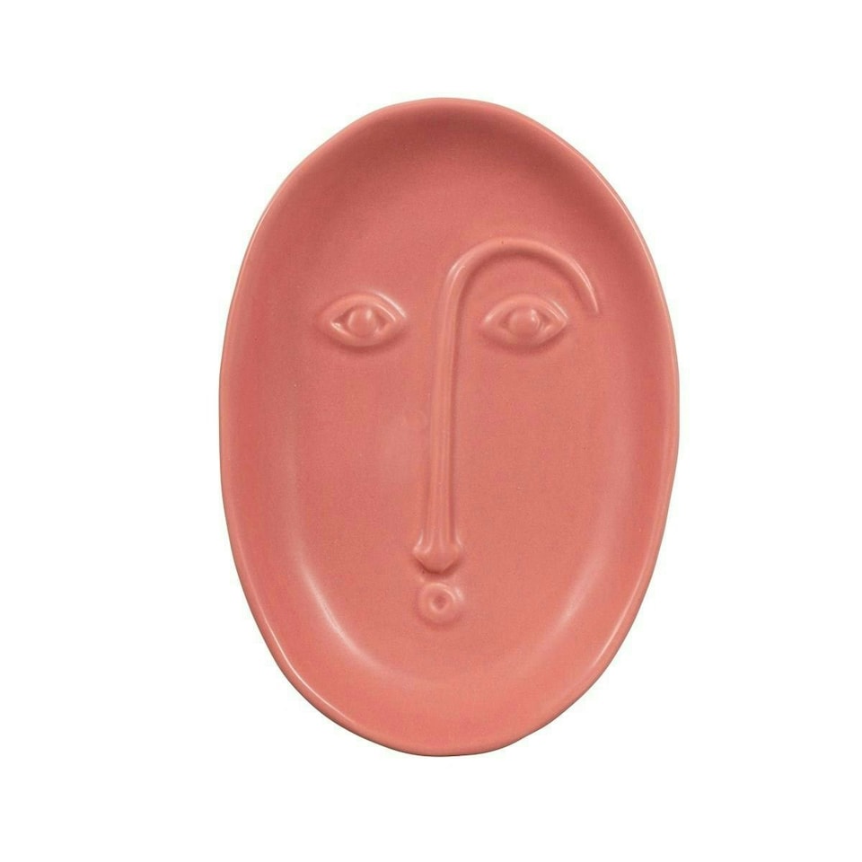 Sass & Belle Small Trinket Dish Face Matt Red