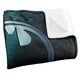 image 3 of Batman Big Logo Blanket - Multicoloured - One Size