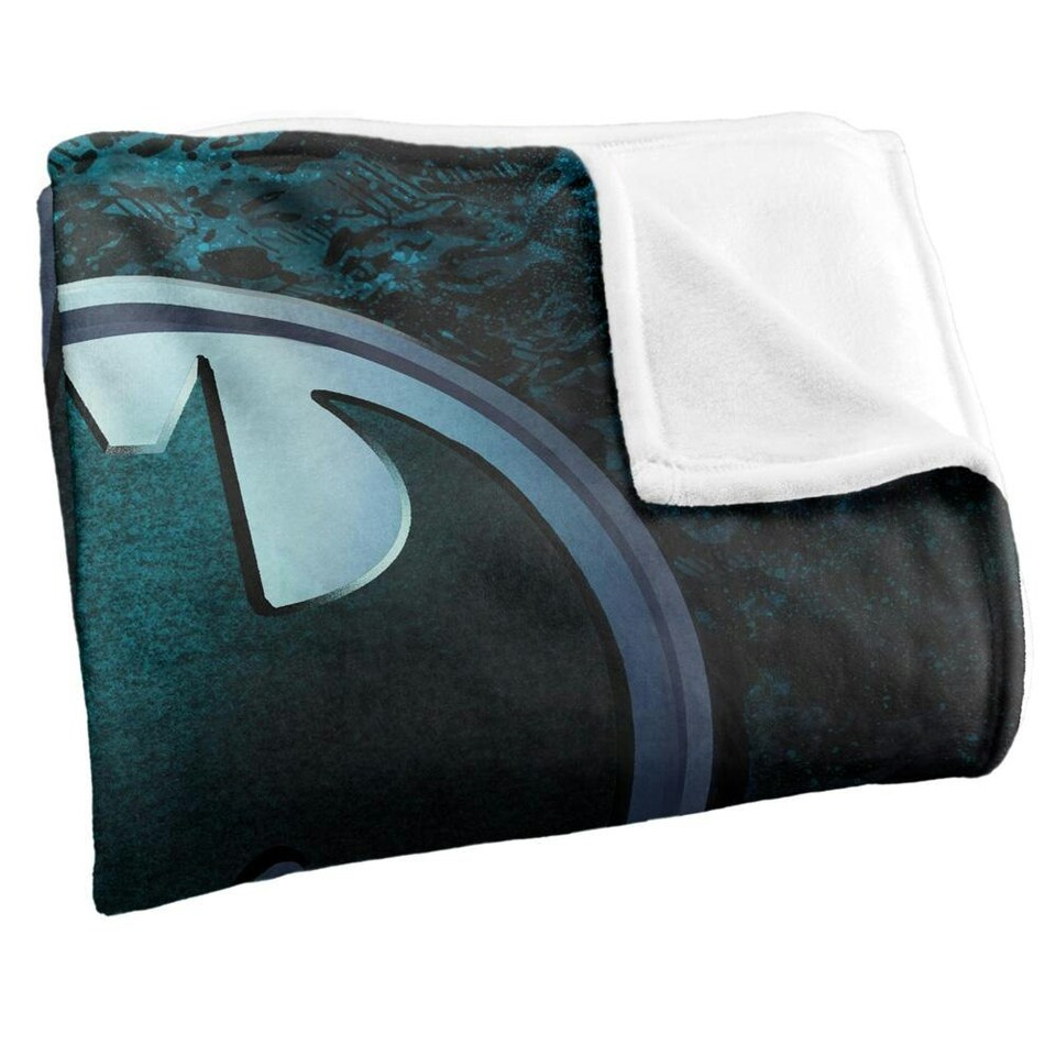 image 1 of Batman Big Logo Blanket - Multicoloured - One Size