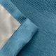 image 4 of Matrix Teal Curtains 90 x 54 inch (229 x 137 cm) Room Darkening Pencil Pleat Thermal Noise Reducing Curtains for Bedroom and Living Room
