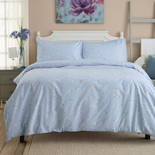 Meadow Cotton Duvet Set with Printed Design