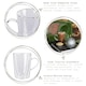 image 2 of Rink Drink Double Walled Coffee Glasses - 285ml - Pack of 6 Clear