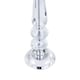 image 2 of Contemporary Transparent K9 Crystal Glass Table Lamp Base with Faceted Spheres | Clear | Transparent | 1