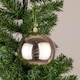 image 4 of Baubles Champagne 10cm - 3-Piece Set, PVC