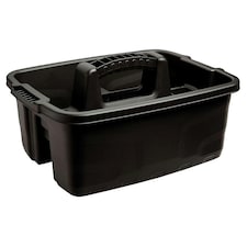 1 x Carry Tool Organiser For Kitchens Utility Rooms & Garages Complete With Built In Carry Handle Black