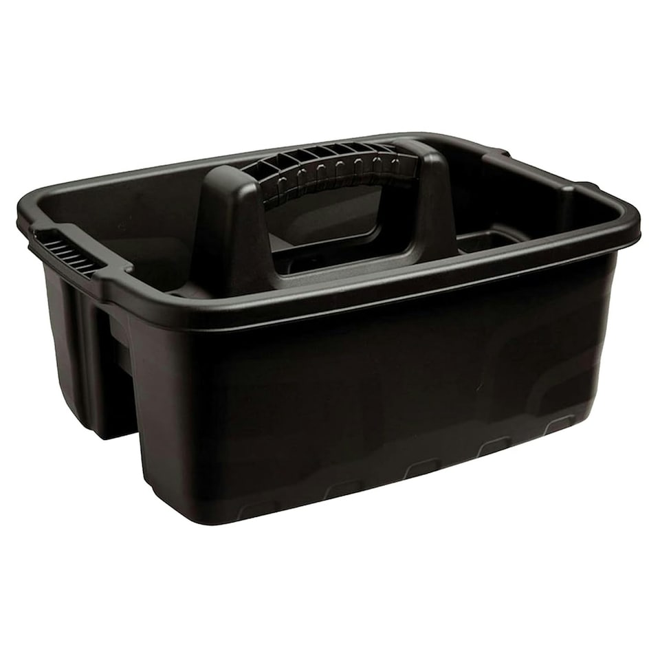 image 1 of 1 x Carry Tool Organiser For Kitchens Utility Rooms & Garages Complete With Built In Carry Handle Black