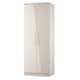 image 4 of Lyon Tall Double Wardrobe in Kashmir Gloss & Kashmir (Ready Assembled) | Cream | Kashmir Gloss & Kashmir