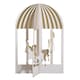 image 1 of Hallmark Hall And Co Premium Card - 3D Pop-Up Vintage Carousel - Paper Fables