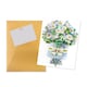 image 3 of Garden Grace Daisies & Butterflies 3D Pop Up Floral Vase Greeting Card