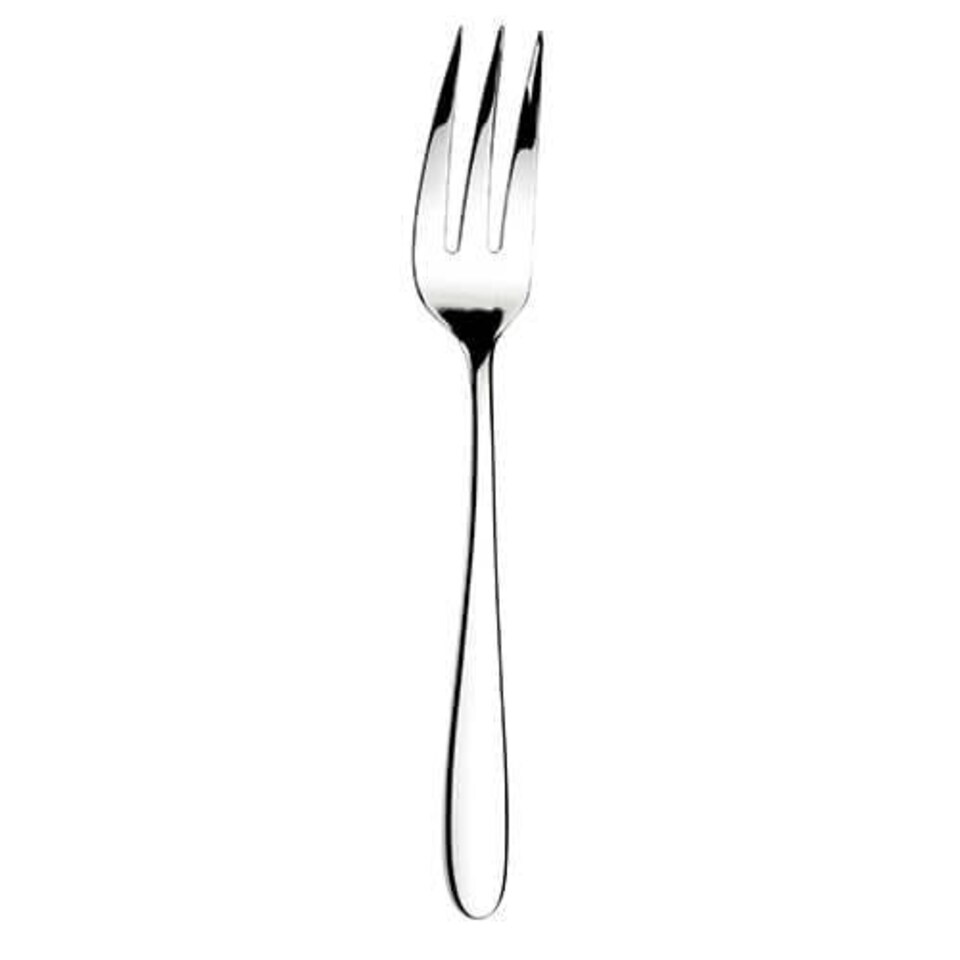 image 1 of Arthur Price Contemporary Willow Serving Spoon & Fork Set