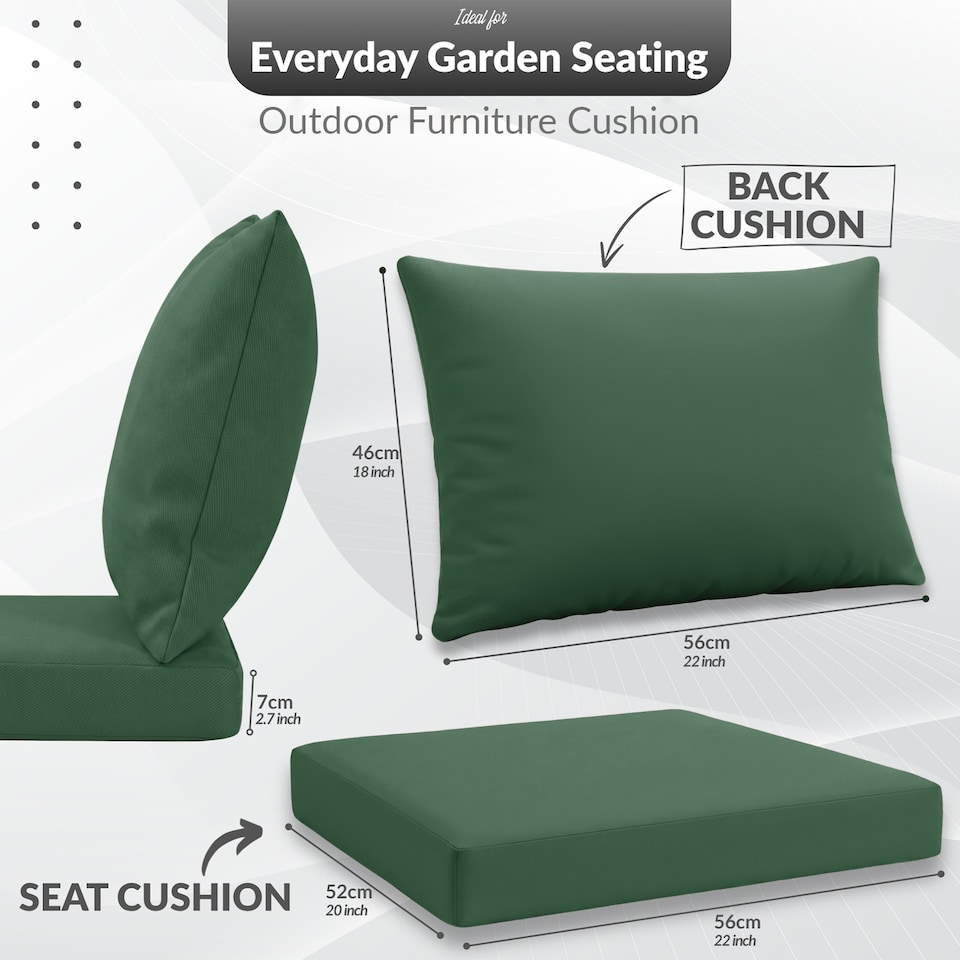 image 1 of Keter Allibert California Armchair Cushion Pad with Pillow