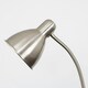 image 1 of ValueLights Modern Brushed Chrome Adjustable Reading Craft Floor Lamp