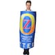 image 1 of Ozters Beer Can Costume – Novelty Fancy Dress Outfit for Adults Blue | One Size