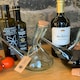 image 4 of Verano Spanish Ceramics Recycled Glass Spanish Porron Decanter w/ Cork - 500ml 17x21cm