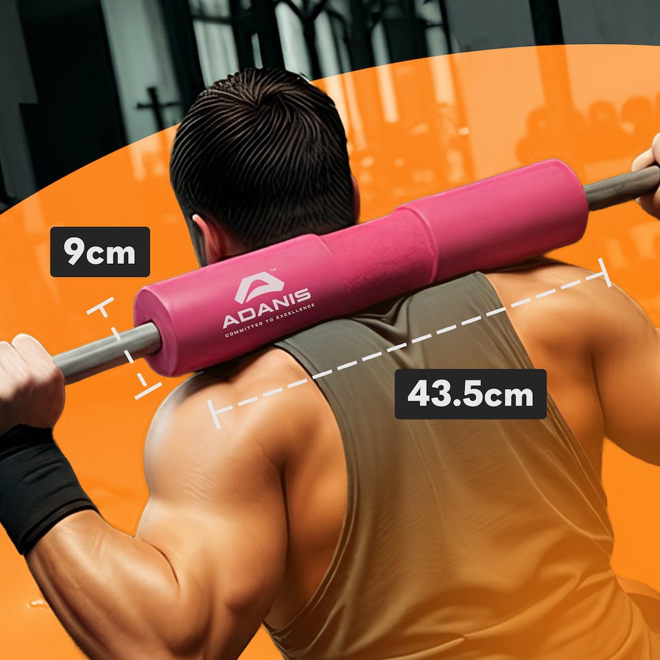 image 1 of Adanis Barbell Pad for Squats & Hip Thrusts, Thick Foam Pad