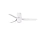 image 1 of Mini Punt Tub 90cm Smart LED Ceiling Fan Matt White CCT