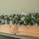 image 2 of 270cm x 25cm Frosted Glacier Christmas Garland with Pine Cones