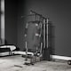 image 8 of HOMCOM Multifunction Home Gym Weight Training Station Machine Black