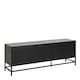 image 1 of Newcastle 3 Door Sideboard in Matt Black