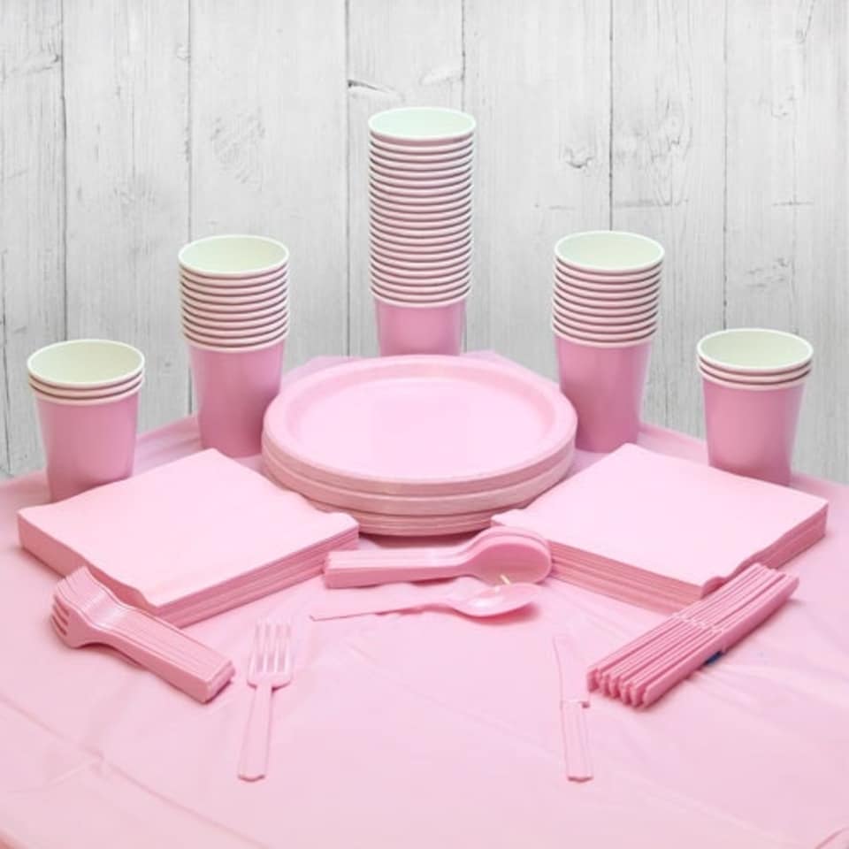 Pink 56 Person Party Pack