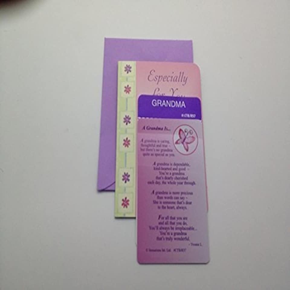 image 1 of A Grandma Is...Wallet Card (Sentimental Keepsake Wallet / Purse Card)