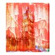 image 1 of Crazy Red Ben (Canvas Print) 24" x 16"