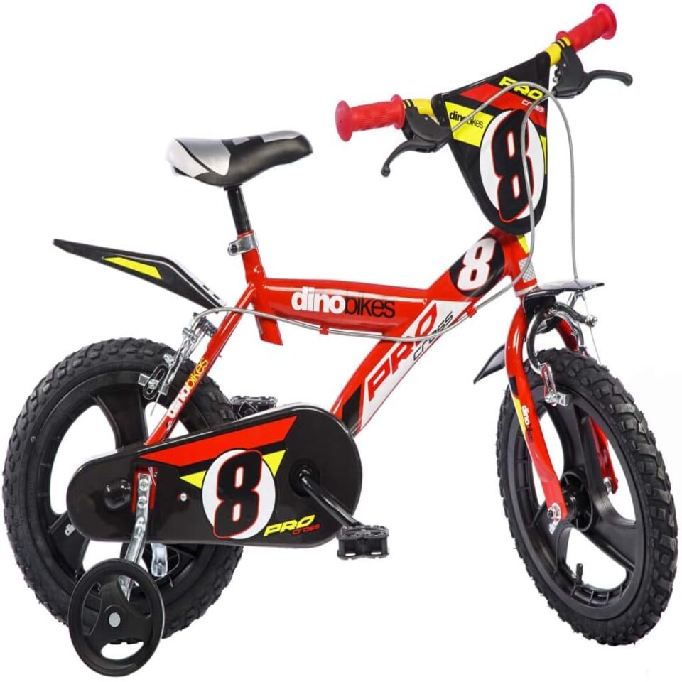 Dino Pro-cross 16" Kids Bike - Red