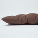 image 4 of Homescapes Garden Bench Cushion Luxury 3 Seater 100% Cotton Indoor Outdoor Seat Pad Brown | 143 x 48 cm