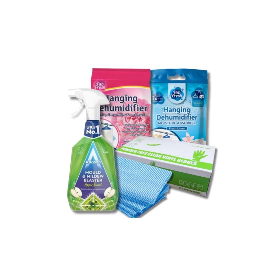 image 1 of Astonish Dehumidifier & Mould Remover Essential Bundle 5 Piece