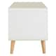 image 3 of Interiors by Premier Sleek and Modern TV Unit, Versatile TV Cabinet, White Finish TV and Storage Unit, Sleek Corner TV Unit