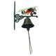 image 1 of Aeroplane Plane Bell Cast Iron Sign Door Wall Fence Gate House Doorway Home