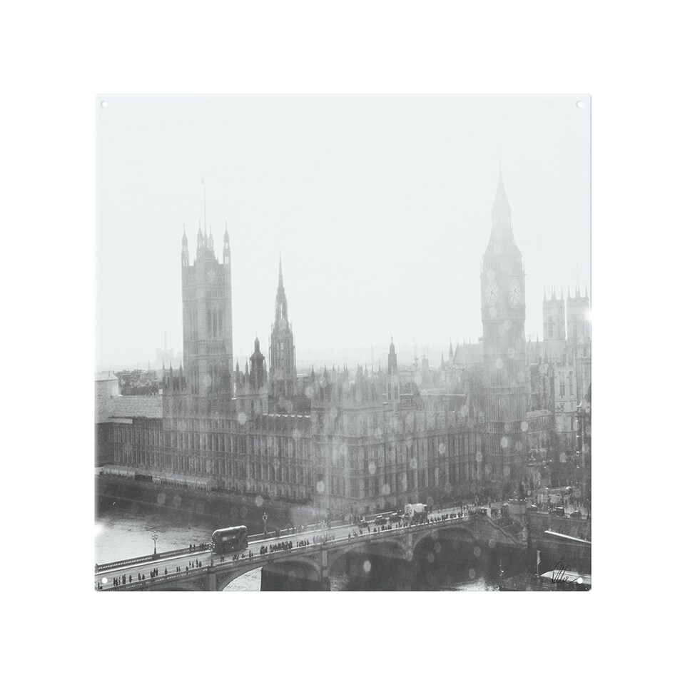 image 1 of Calming Ben Splash Back | White