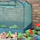 image 2 of GardenSkill Pop Up Strawberry & Salad Fruit Cage Bird Netting Pest Protection Cover 1.25m x 0.75m H